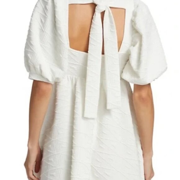 Free People White Babydoll Dress - Picture 2 of 5